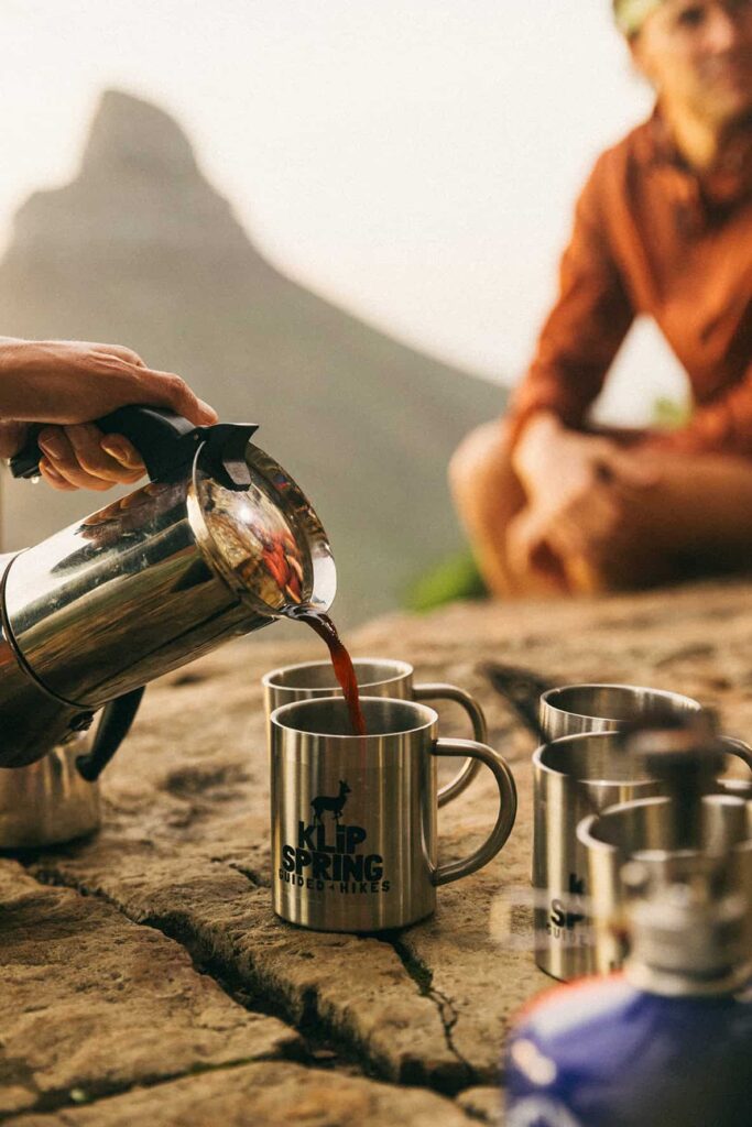 coffee on Table Mountain