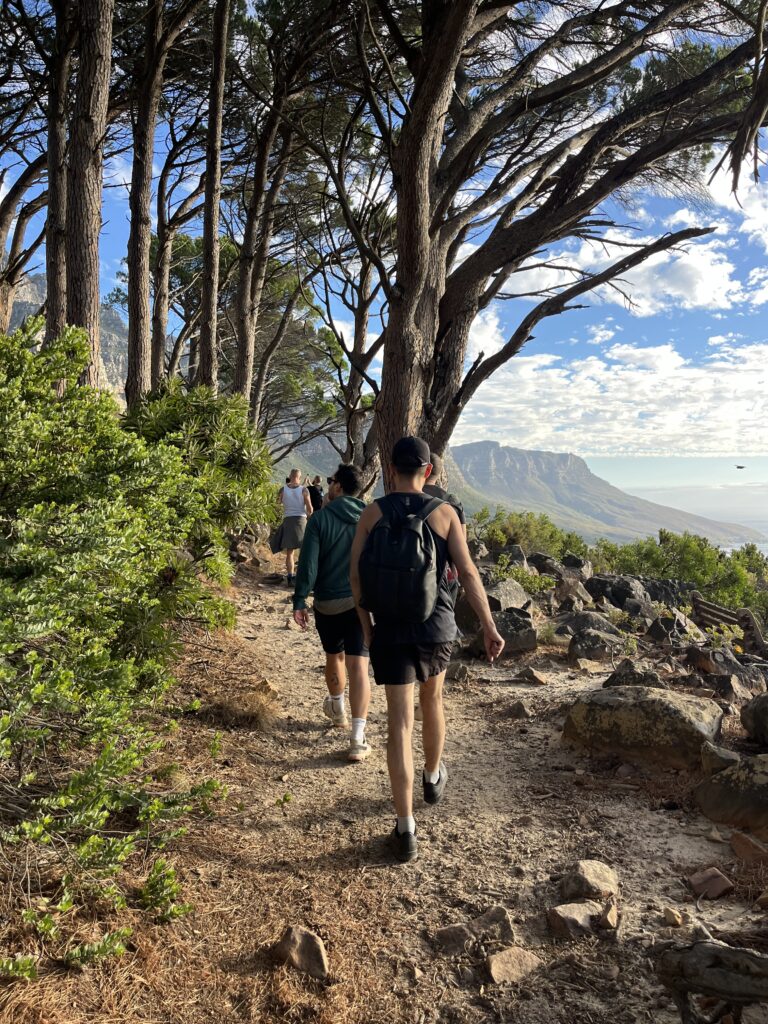 hikers on the mountain